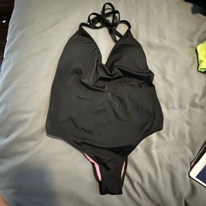 Black one piece